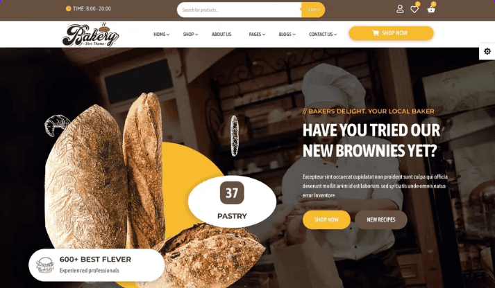 Bakery Shop WooCommerce Theme Bakery Shop WooCommerce Theme