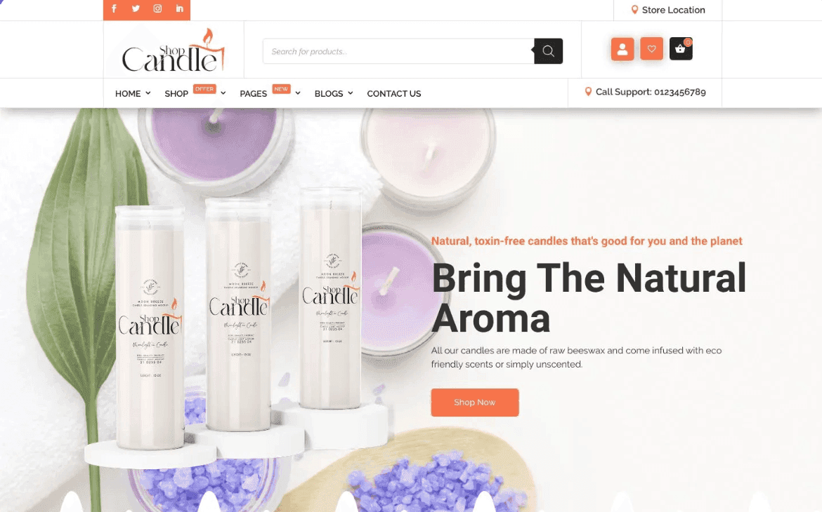 Candle Theme Candle Theme