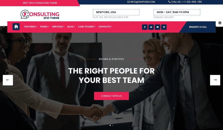 Consulting Divi Theme Consulting Divi Theme