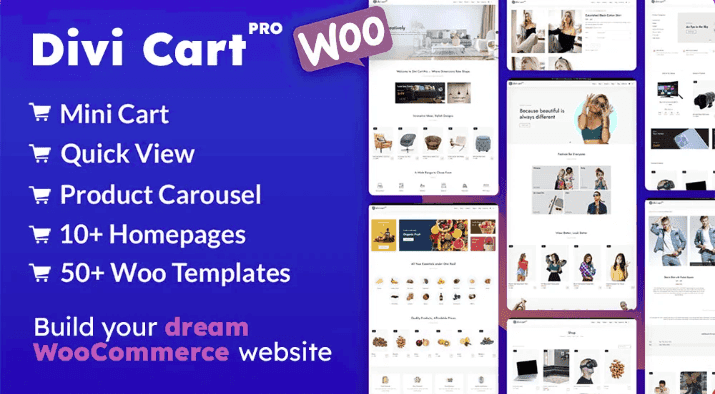Divi Cart Pro – Woo Theme Divi Cart Pro - Woo Theme