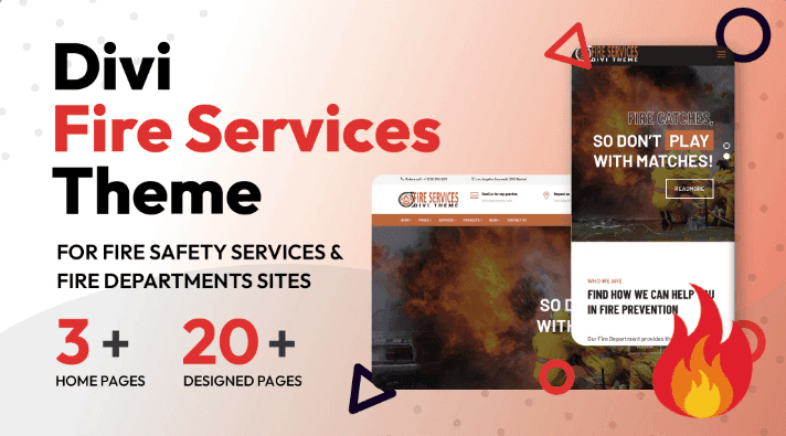 Divi Fire Services Theme Divi Fire Services Theme