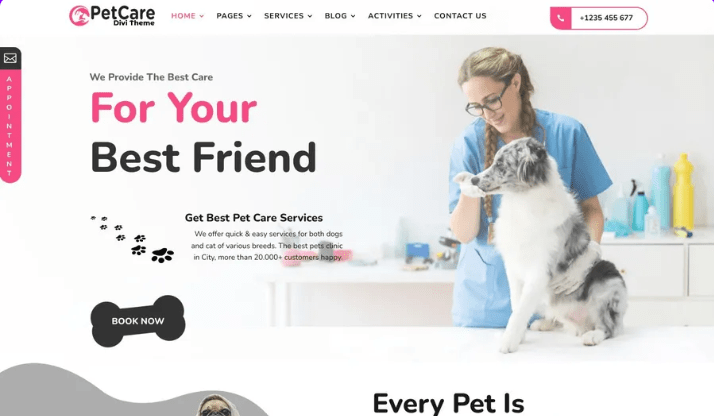 Divi Pet Care Theme Divi Pet Care Theme