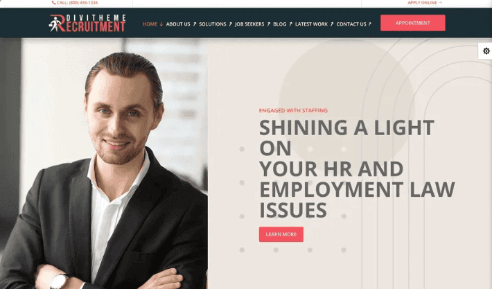 Divi Recruitment Agency Theme Divi Recruitment Agency Theme