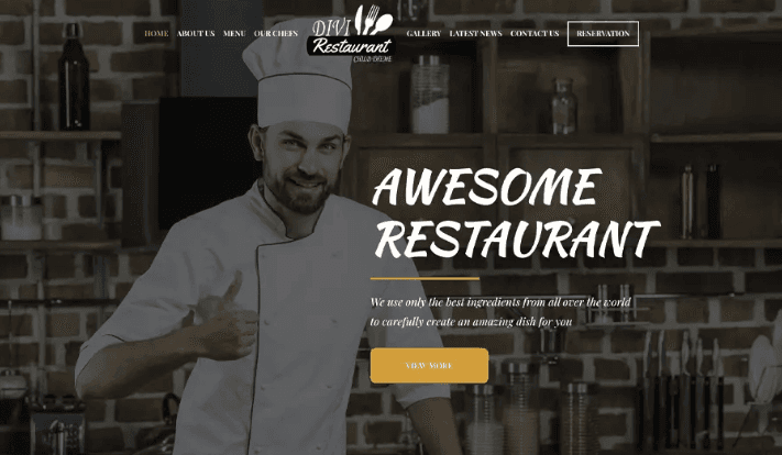 Divi Restaurant Theme Divi Restaurant Theme