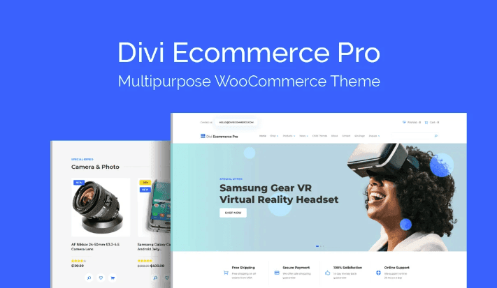 Divi eCommerce PRO Theme Divi eCommerce PRO Theme