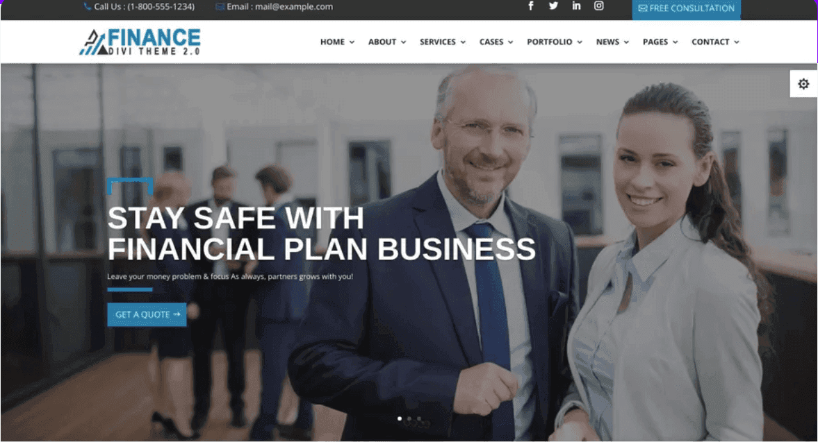 Finance Theme Finance Theme