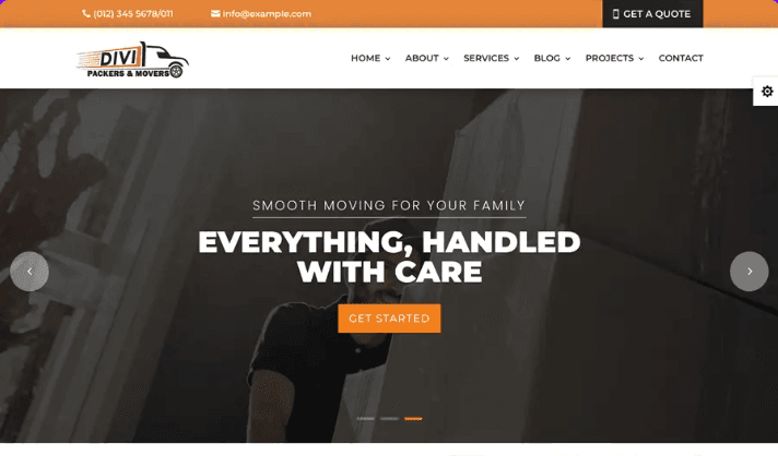 Packers and Movers Theme Packers and Movers Theme